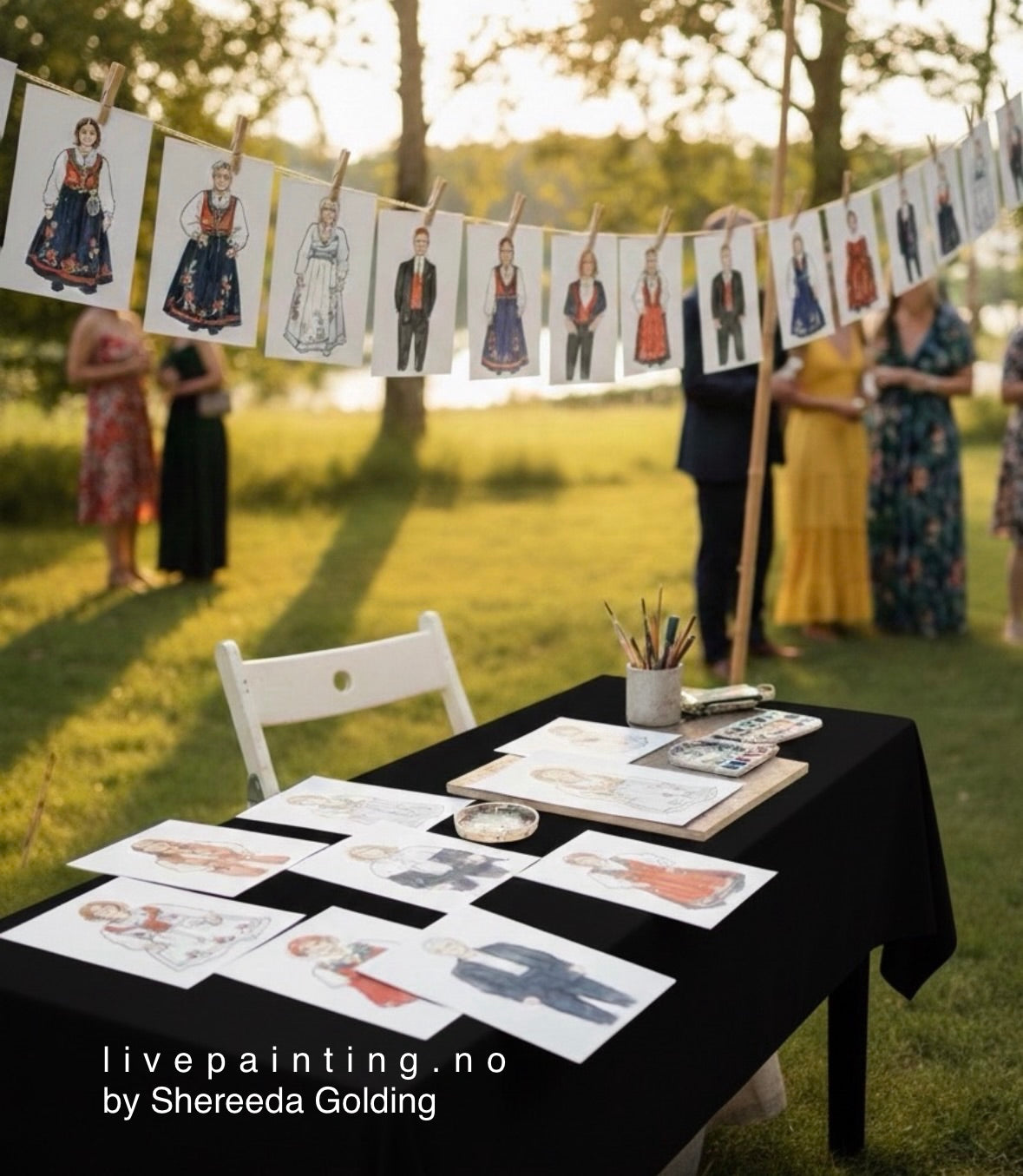 Live Guest Portrait & Illustrations