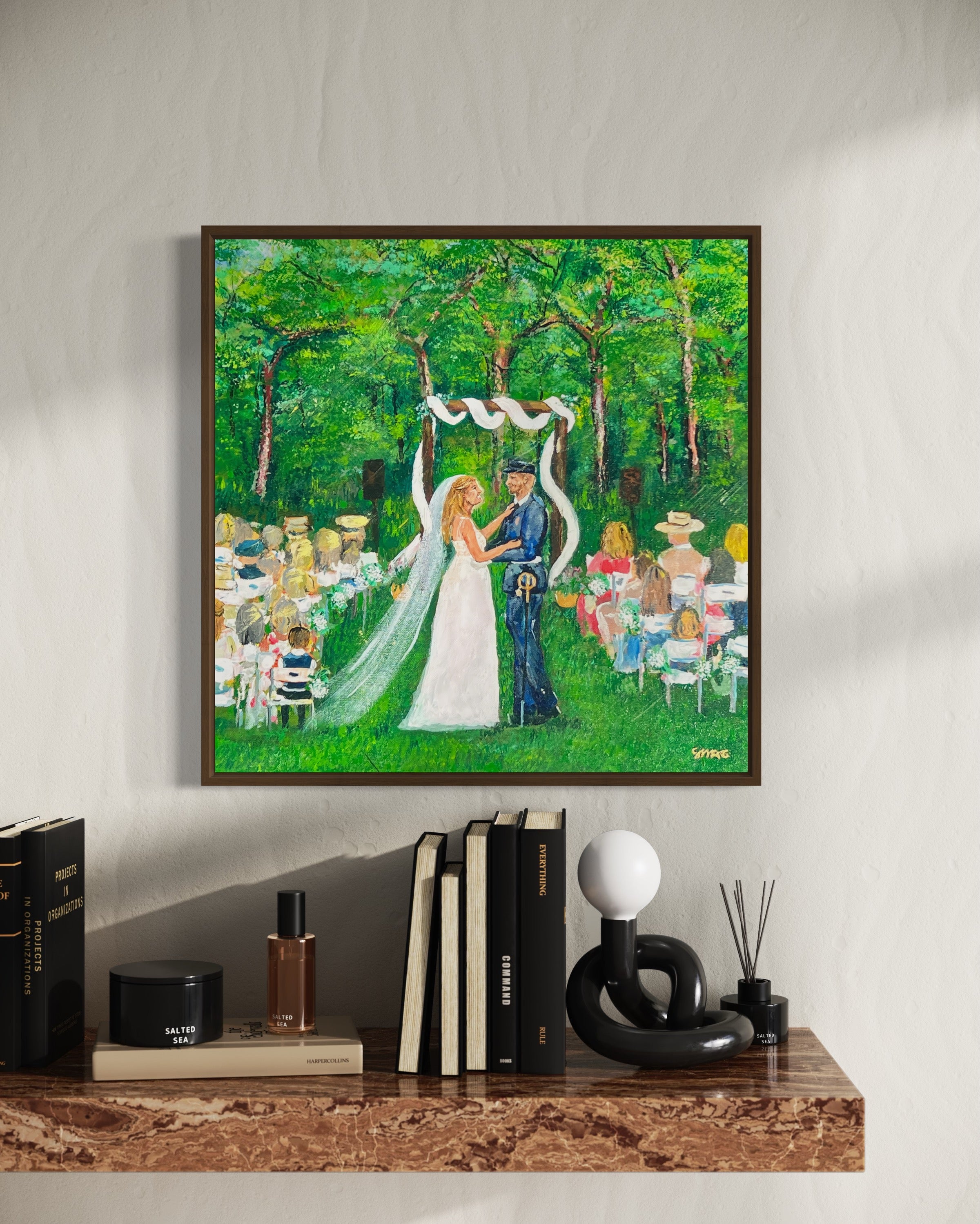 Live Wedding/Event Painting by livepainting.no