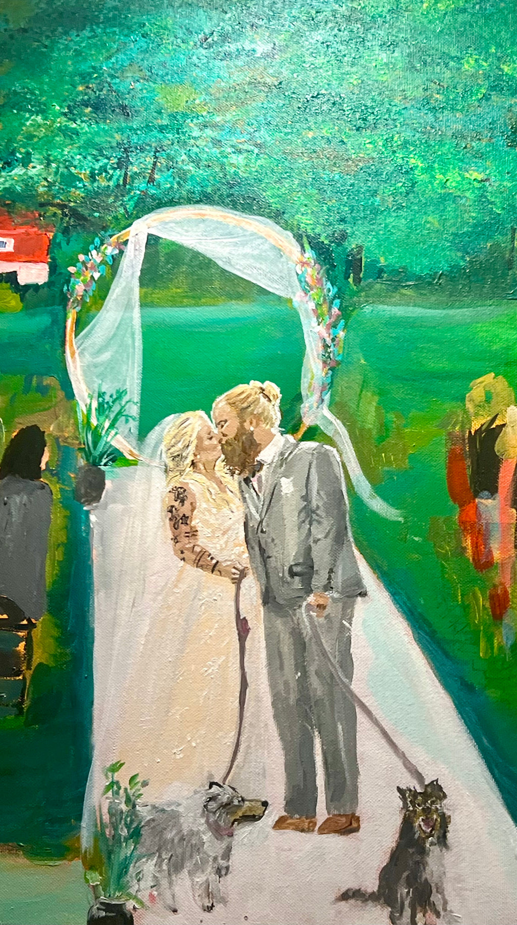 Live Wedding/Event Painting by livepainting.no