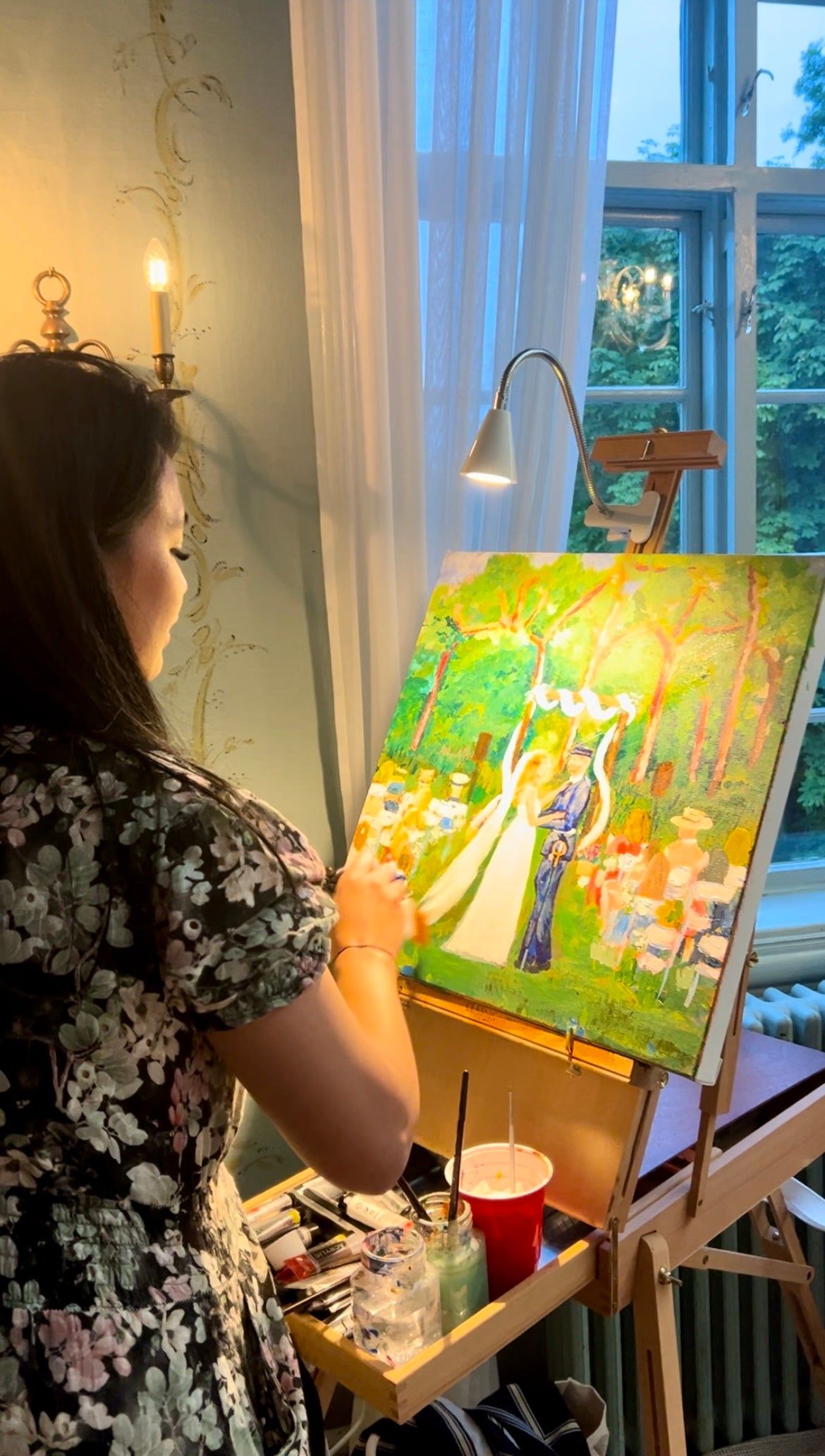 Live Wedding/Event Painting by livepainting.no